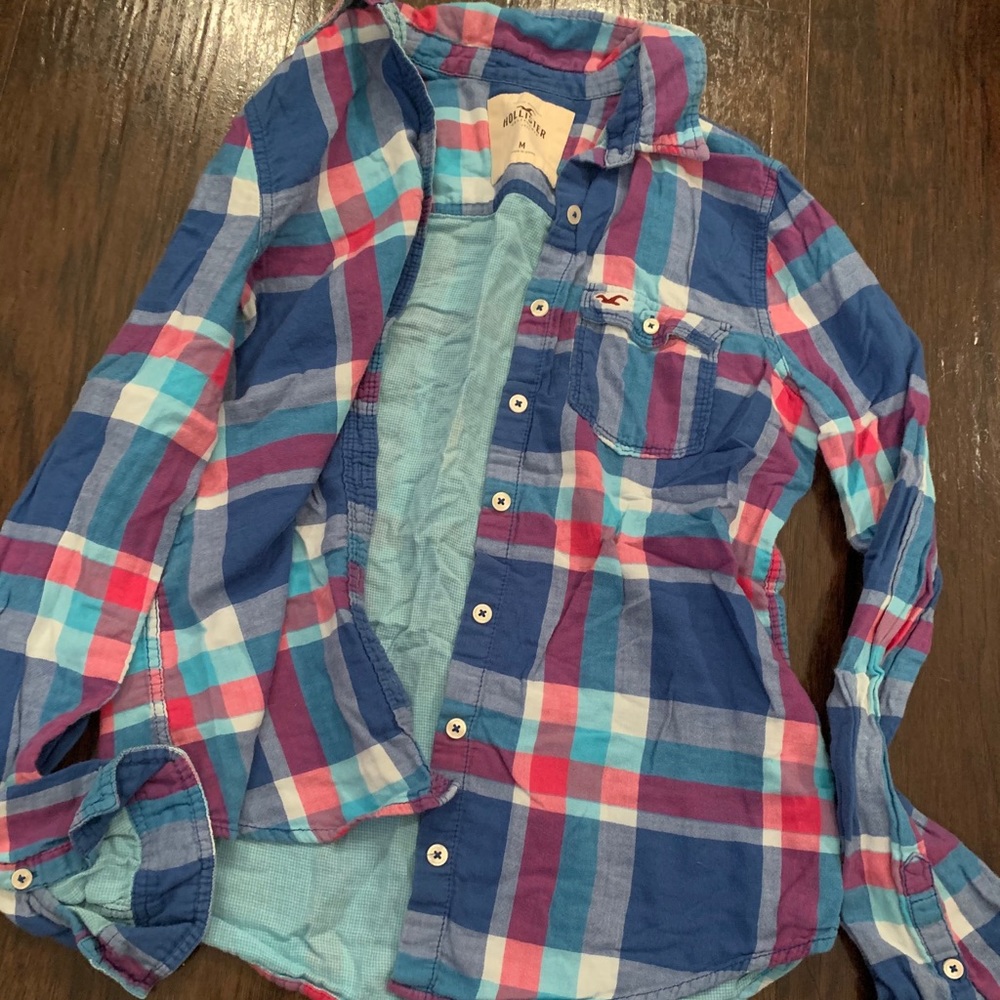 Hollister checkered flannel